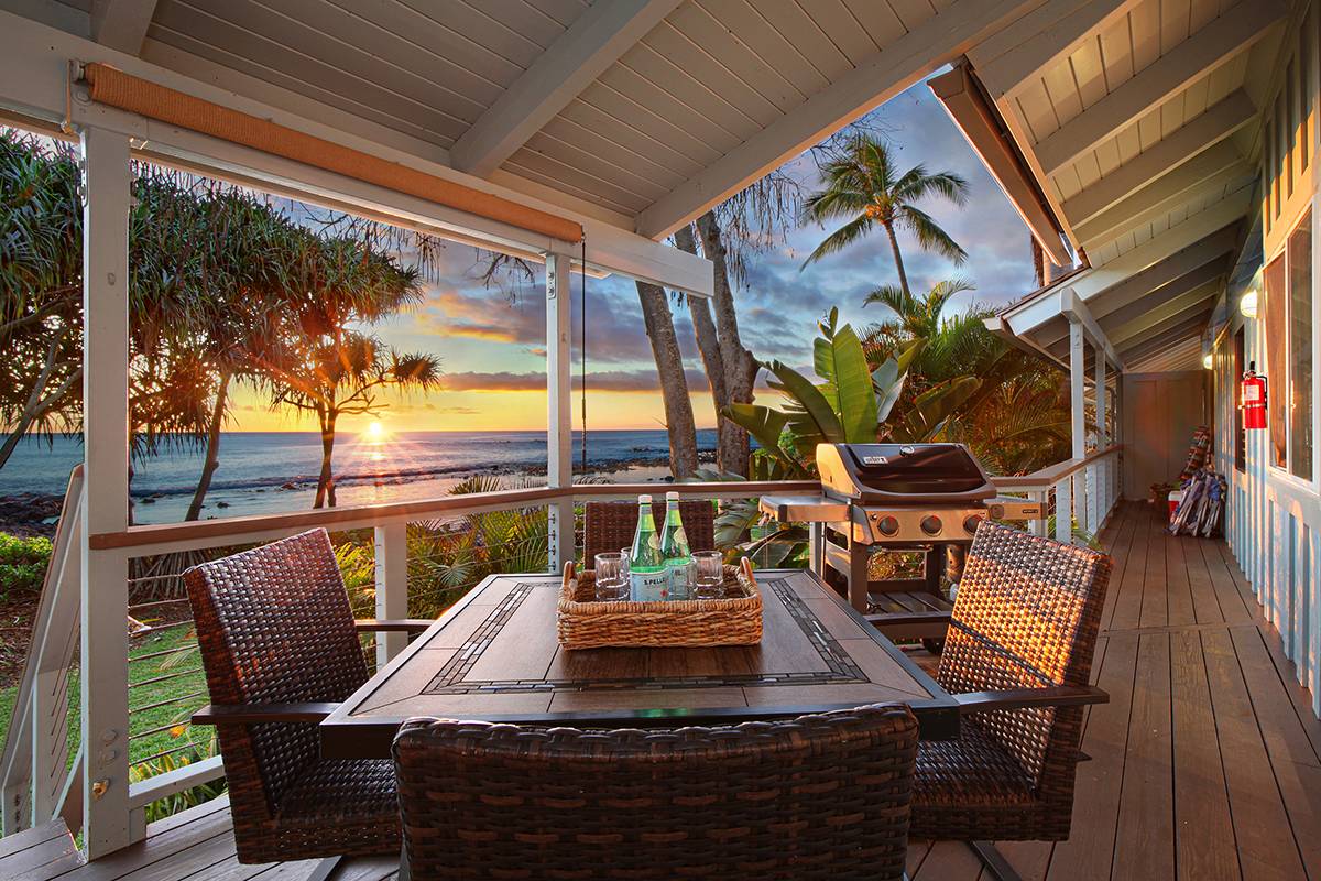 hale moana beachfront vacation rental in kauai